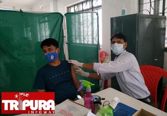Vaccination Drive Started for Tripura Journalists Vaccination Drive Started for Tripura Journalists